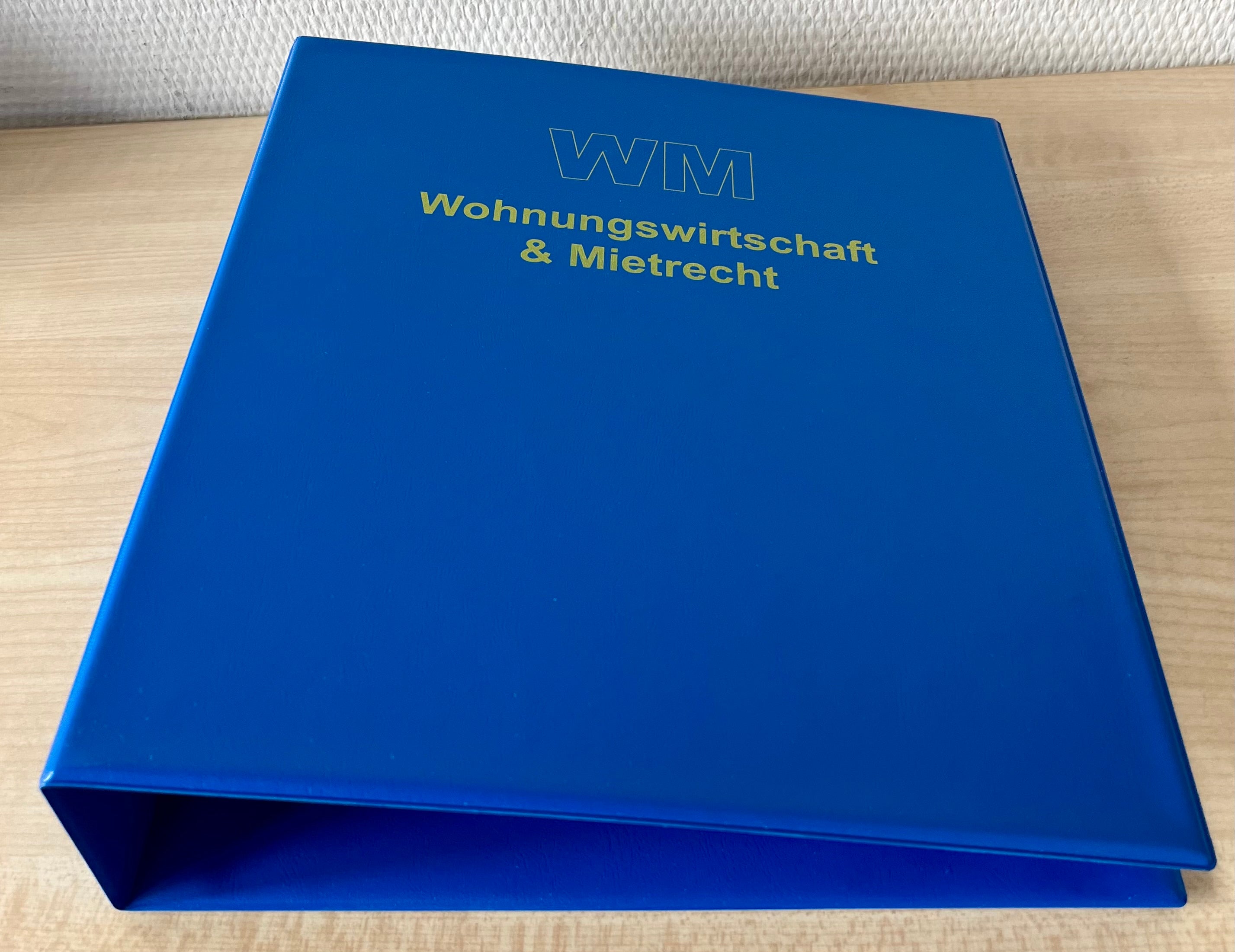 Sammelordner für Fachzeitschrift Wohnungswirtschaft und Mietrecht