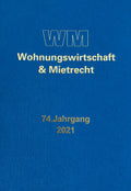 Einbanddecke für Fachzeitschrift Wohnungswirtschaft und Mietrecht